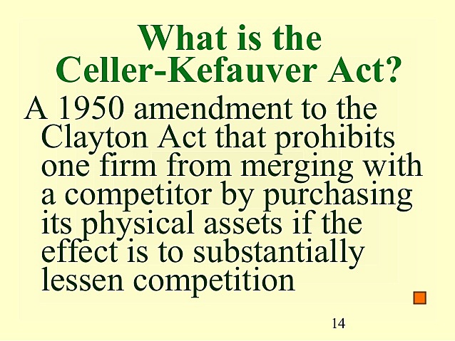 Celler–Kefauver Act