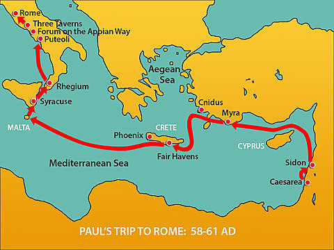 Paul's Journey to Rome