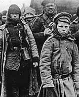 Russia drops out of the war.