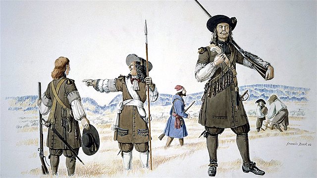 Arrivée du régiment Carignan-Salières