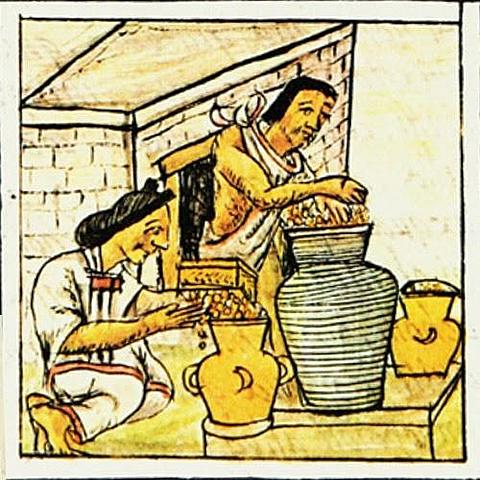 Ichpochcalli ("casa de las jóvenes"),.