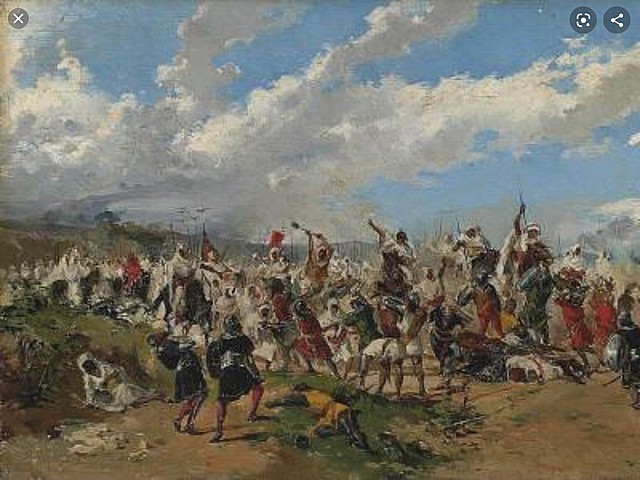 Invasión musulmana ( año 711 , después de cristo )