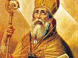 San Agustín y su ordenación.