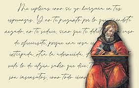 San Agustín escribe De catechizandis rubidus.