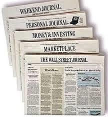 July 8, 1889The first issue of the Wall Street Journal is published.