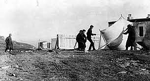 The first two-way wireless communication between Europe and the United States