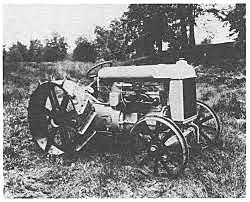 The first successful field tractor