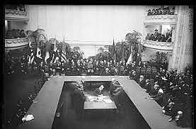 The Limitation on Armaments Congress convenes in Washington, D.C.