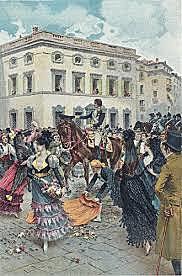 Regreso a España de Fernando VII y abolición de la obra de las Cortes de Cádiz.