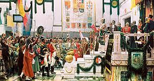 Regreso a España de Fernando VII y abolición de la obra de las Cortes de Cádiz.