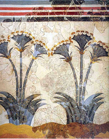 Fresco de papiros