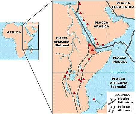 Rift Valley (tra i 15 e i 20 milioni di anni fa)