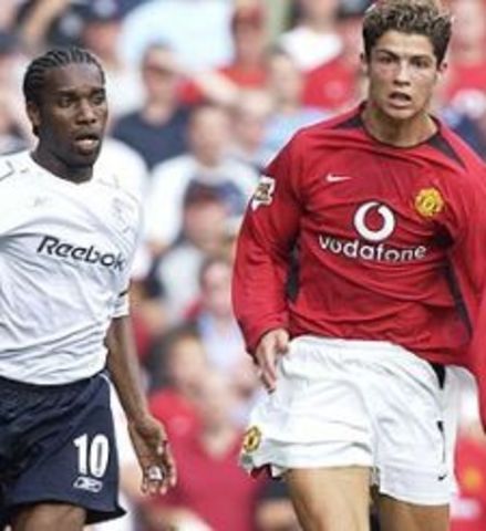 debuted in the premier league against bolton wanderes