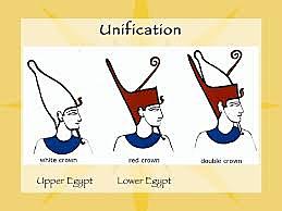 Upper and Lower Egypt unify