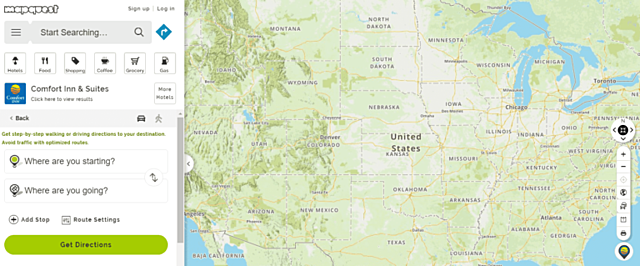 Primeros mapas online: MapQuest y Yahoo! Maps