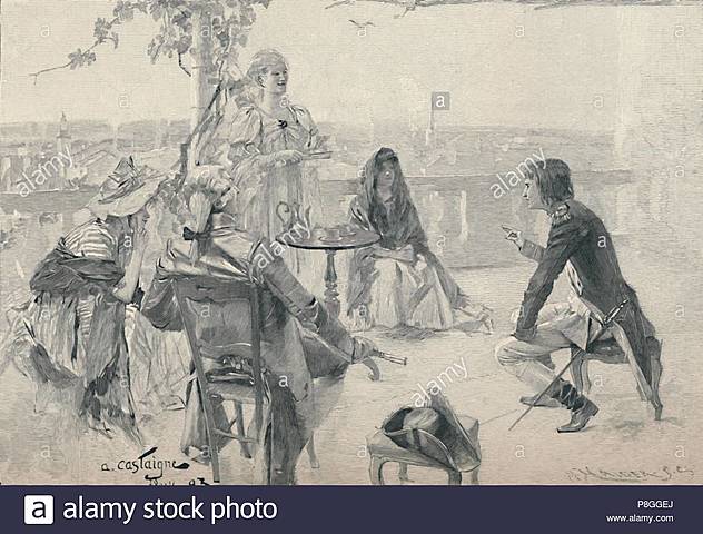 service in Valence and Auxonne