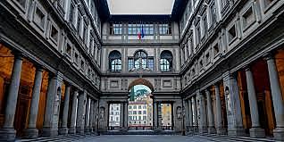 la galeria de los uffizi