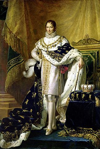 Invasion of Spain and Joseph Bonaparte crowned king