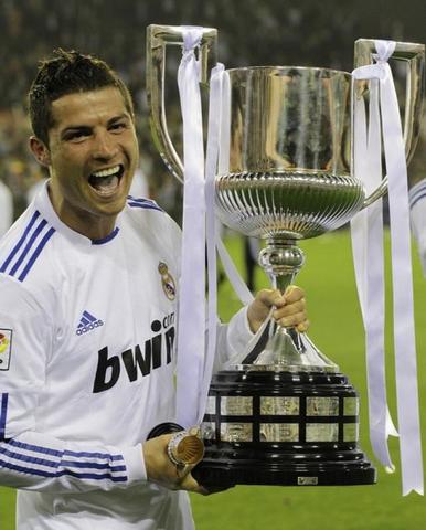 he won the copa del rey with real madrid