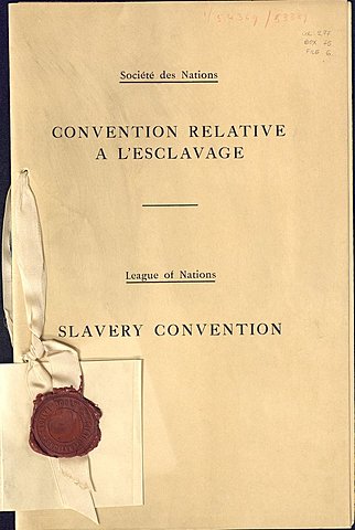 Convención sobre la Esclavitud