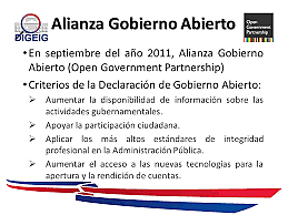 ALIANZA GOBIERNO ABIERTO
