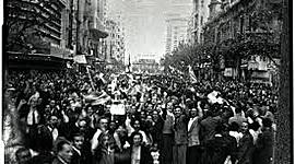 Timeline: Gobierno de la POST GUERRA (socialismo militar)