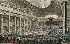 Louis XVI called a meeting at Versailles