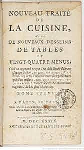 Le nouveau traité de la cuisine