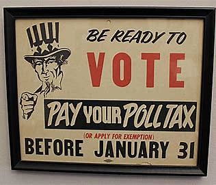 Poll taxes