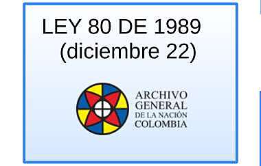 Expedición de la Ley 80