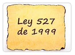 Ley 527 del 18 de agosto.