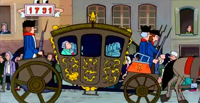 Intento de huida de la familia real