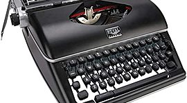 Timeline: Maquina de escribir al llegar a españa