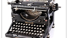 Timeline: MAQUINA DE ESCRIBIR ANTIGUA