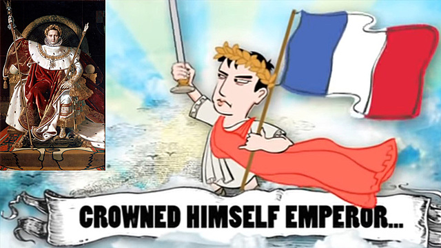 Napoleón se coronó Emperador