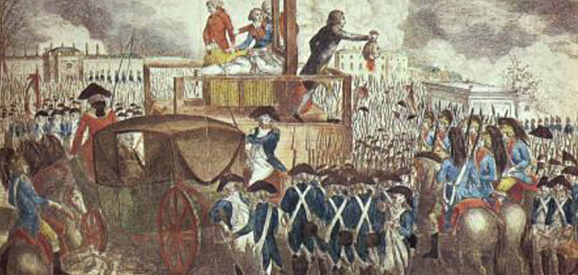 judici de traició+morts a la guillotina