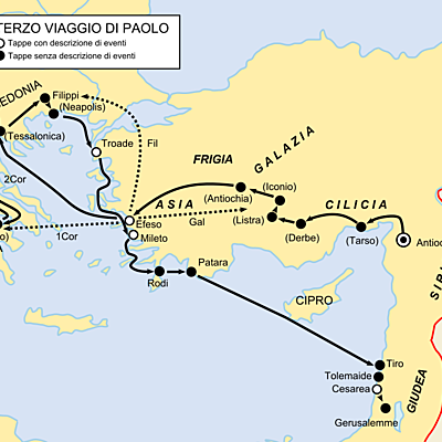 Timeline: Il terzo viaggio di S. Paolo