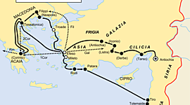 Timeline: Il terzo viaggio di S. Paolo