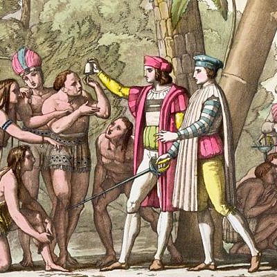 Timeline: Potencias que colonizaron a la bella américa.