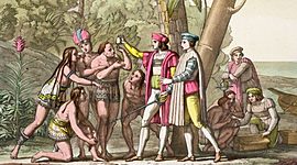 Timeline: Potencias que colonizaron a la bella américa.