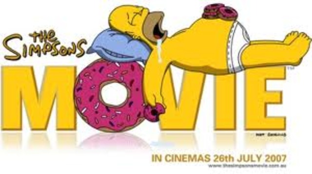 His first movie of ``The Simpson´´