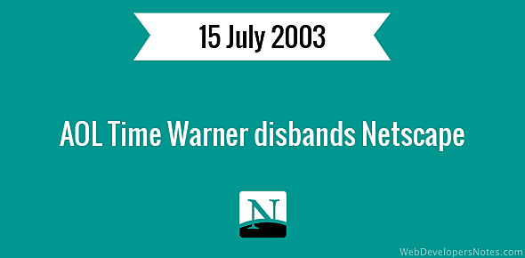 Time Warner cierra Netscape