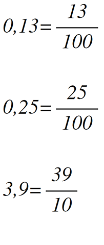 FRACCIONS DE DECIMALS