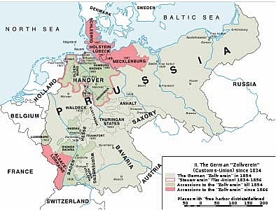 La Unión Aduanera de los Estados de Alemania