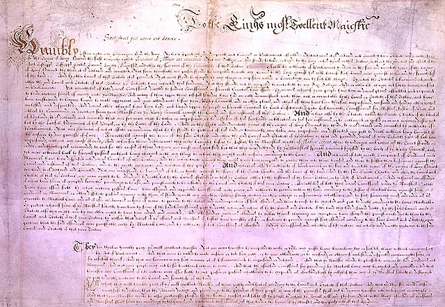 La Petición de Derecho 1628