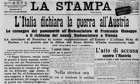 L'Italia entra in guerra