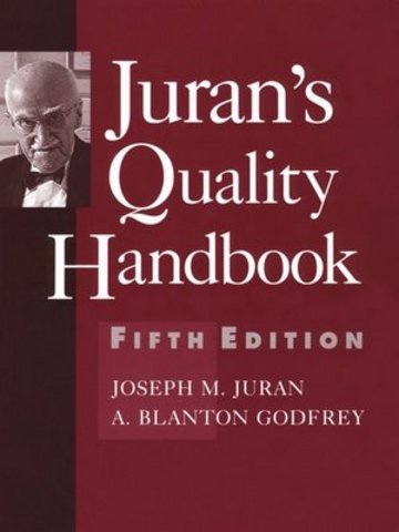 Se publica la primera edición de Quality control Handbook de J.M. Jurán yF.M. Gryna.