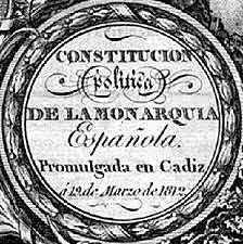 Constitución de Cádiz.