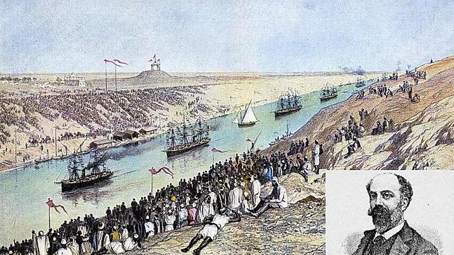 Inauguración del Canal de Suez