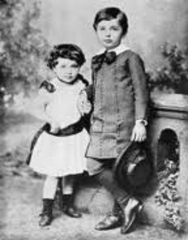 Einstein´s sister was born